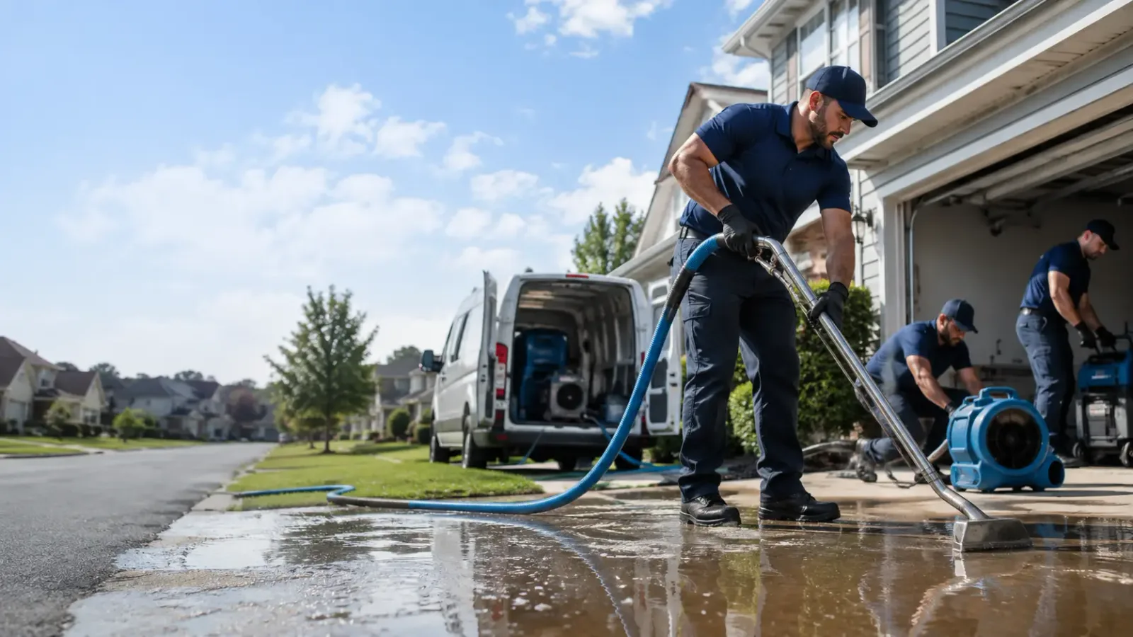 Flood Damage Restoration in Homeland, CA